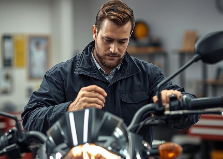 Como verificar o nível de fluido de freio da moto corretamente