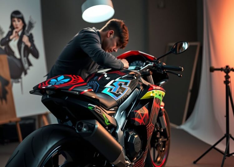Pintura Personalizável de Motos: Tudo Que Você Precisa Saber