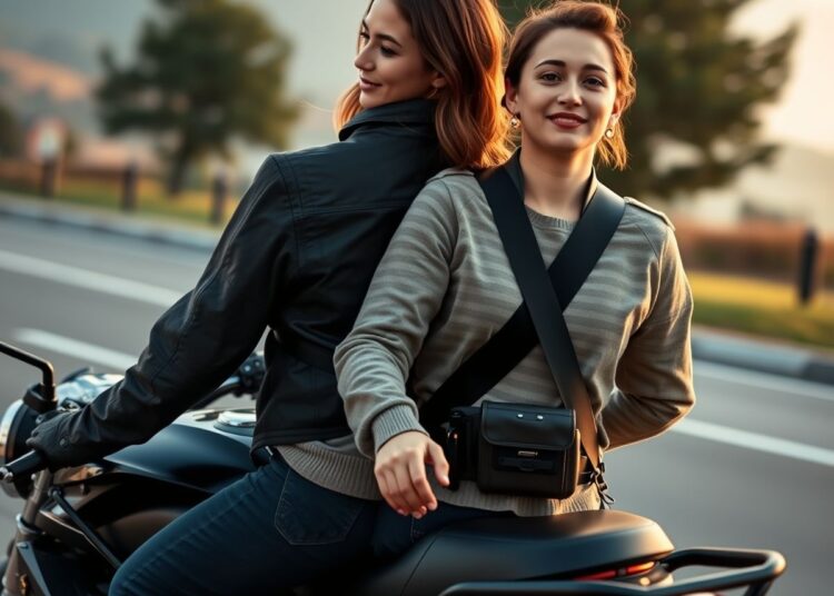 cintos de segurança para garupa: segurança e conforto em motos