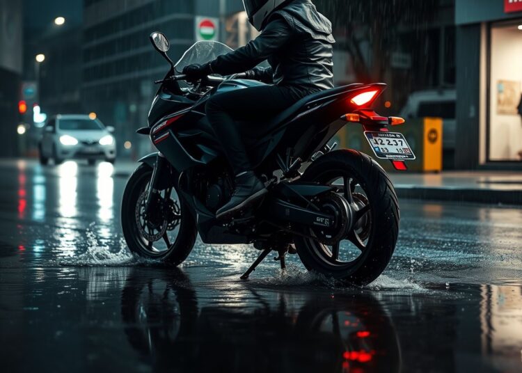 Pneus de chuva para moto: segurança e desempenho em dias chuvosos