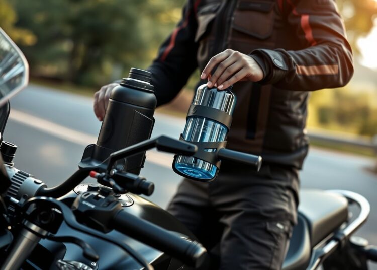 suportes para garrafa de água de moto: guia completo de acessórios