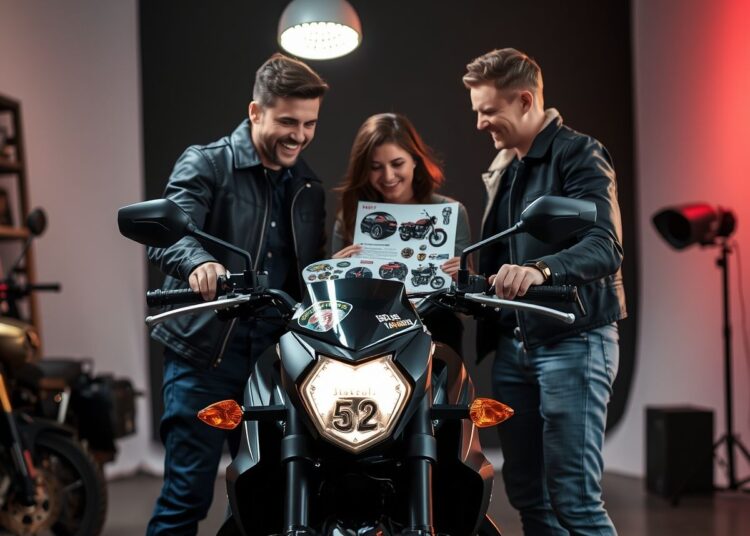 Kits de adesivos para motos: Personalize sua motocicleta